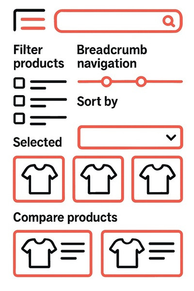 Product catalog in the online store, Slovenia Maribor EU