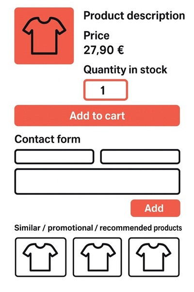 Product Page of Online Stores  - Slovenia Maribor