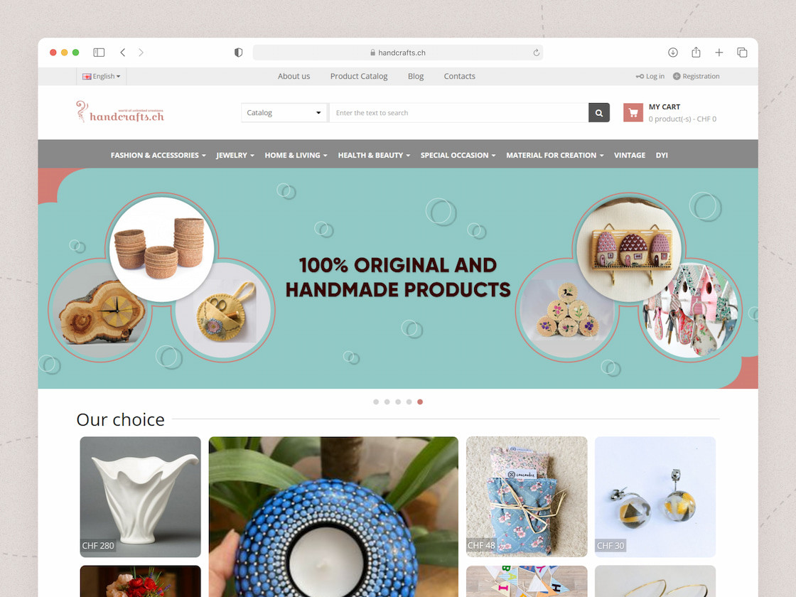 Main page - Handcrafts